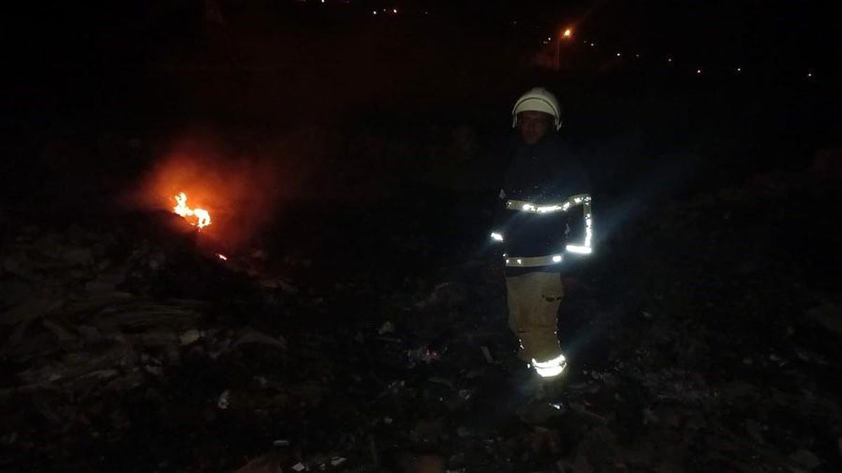 Hatay\'da Moloz Yığını Yangını Kontrol Altına Alındı