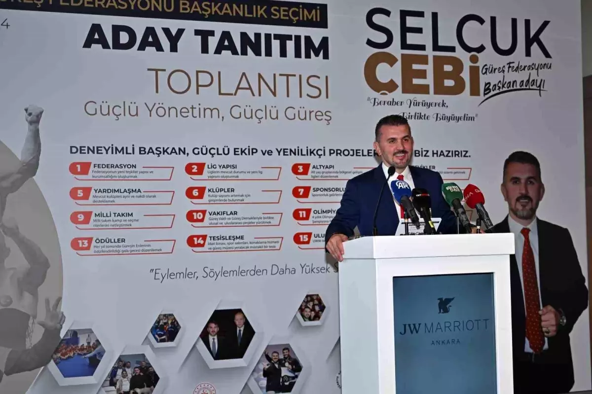 Selçuk Çebi Güreş Federasyonu Başkan Adayı