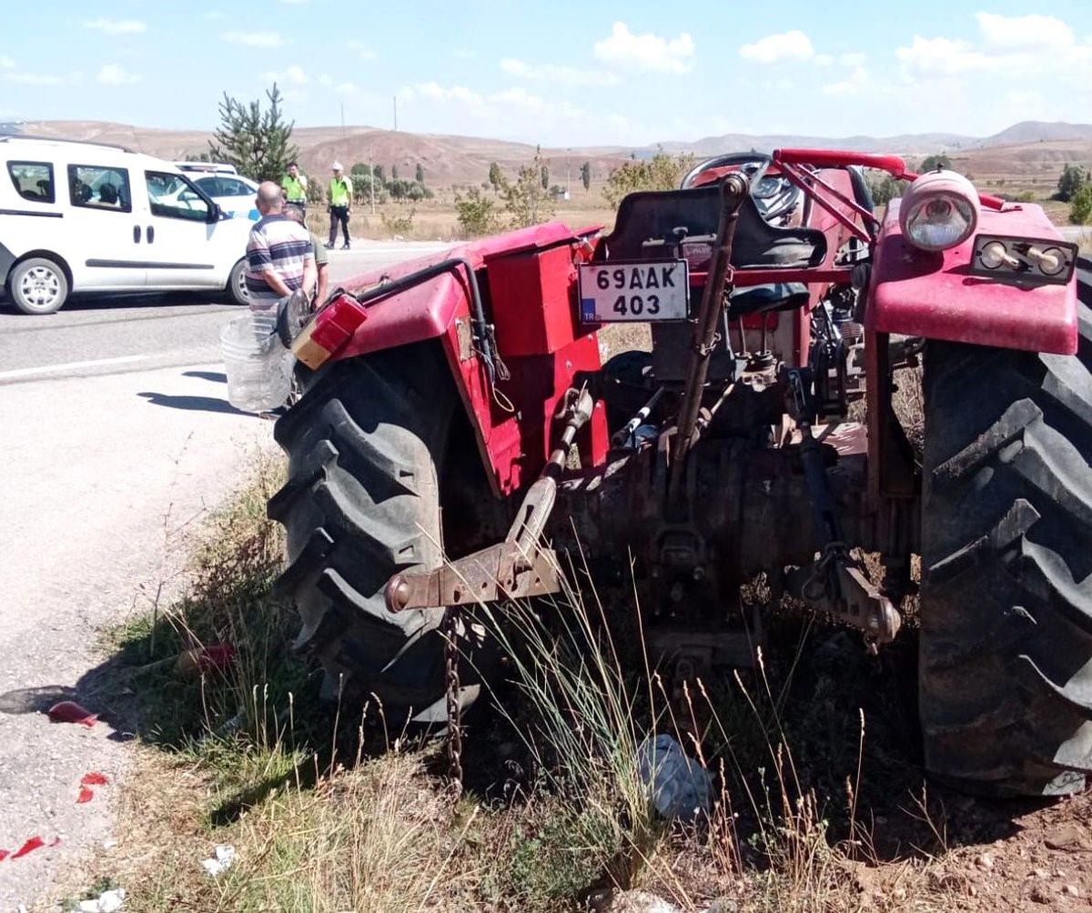 Bayburt\'ta Trafik Kazası: 1 Yaralı