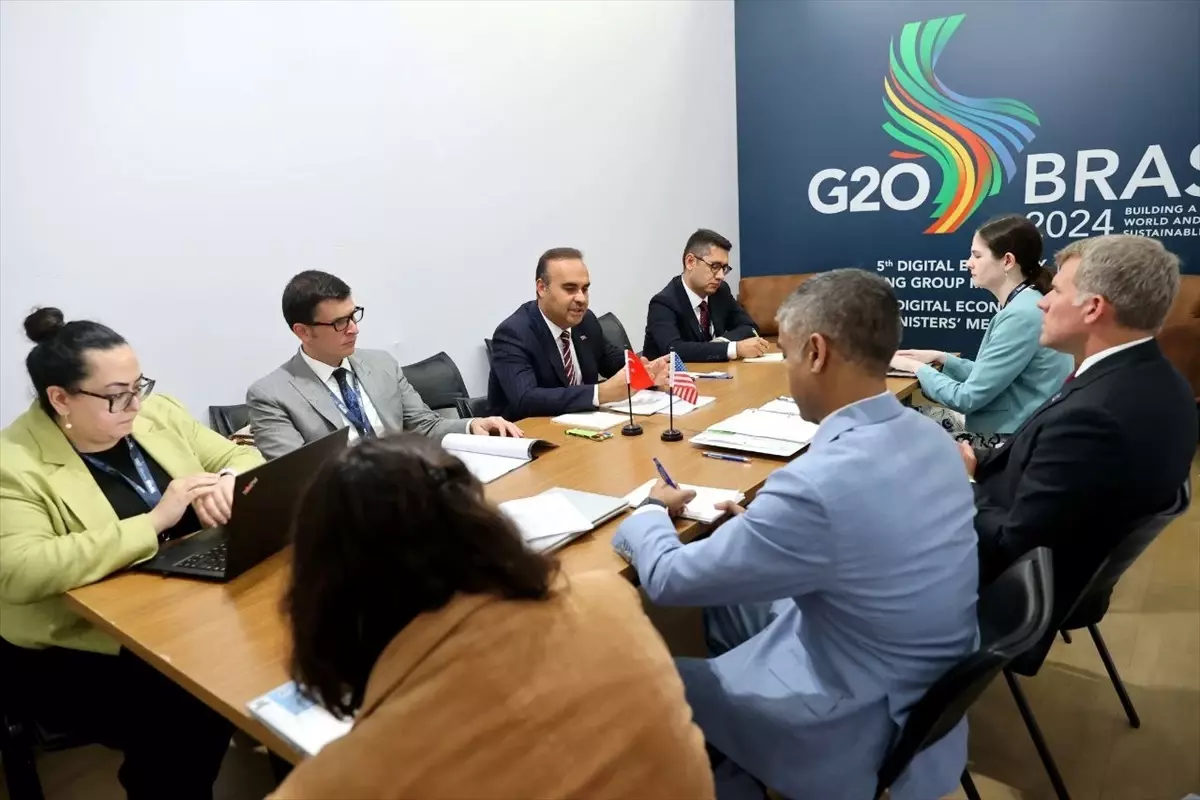 G20 Dijital Ekonomi Toplantısı\'nda Kacır