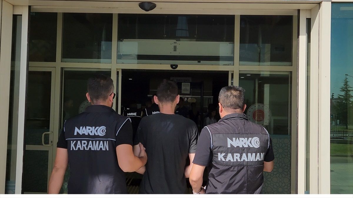 Karaman\'da Uyuşturucu Operasyonu: 3 Tutuklama