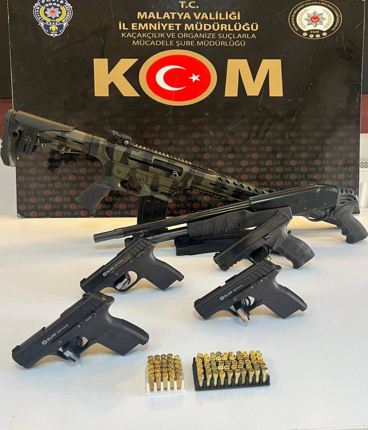 Malatya\'da Yasa Dışı Silah Ticareti Operasyonu