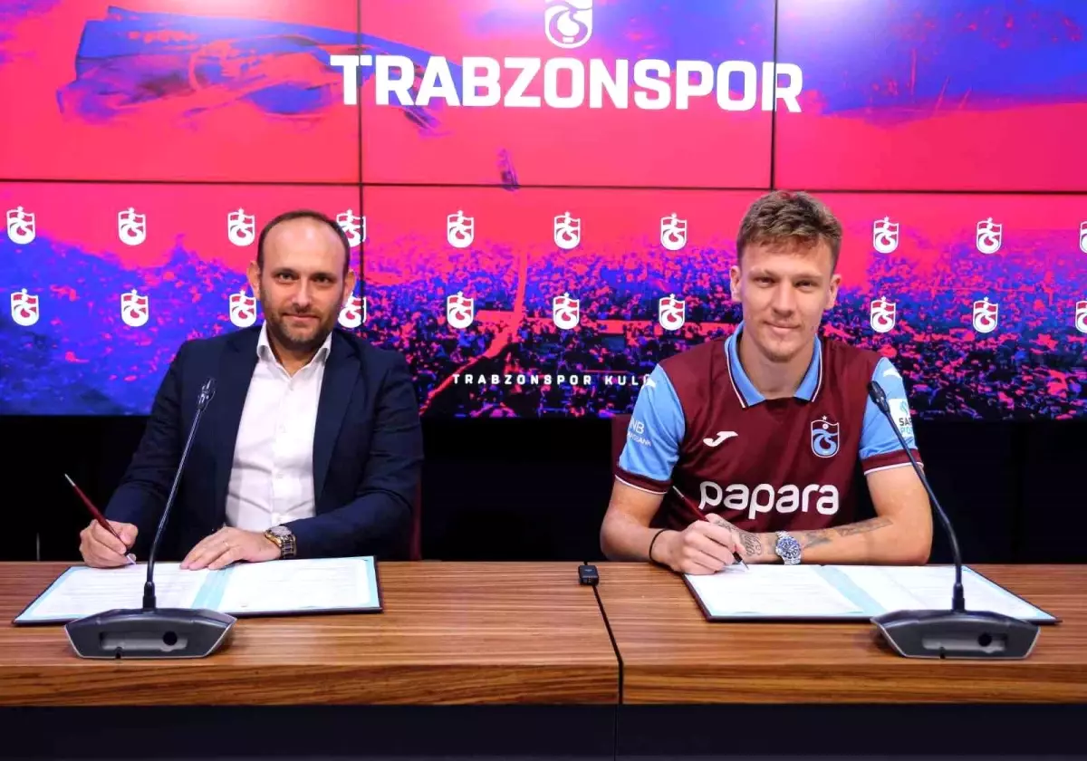 Trabzonspor Serdar Saatçı\'yı Tanıttı