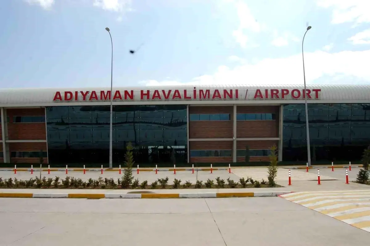 Adıyaman Havalimanı\'nda 34 bin yolcu