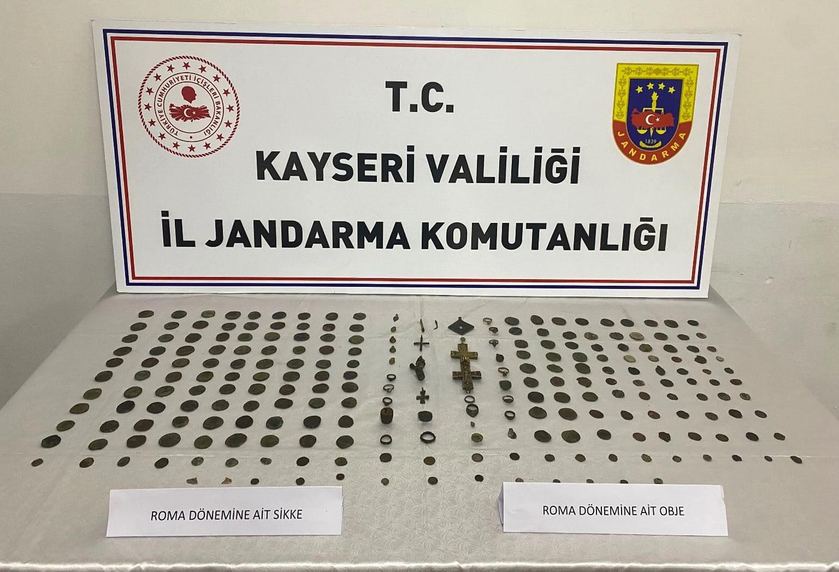 Kayseri\'de Tarihi Eser Satışı Operasyonu