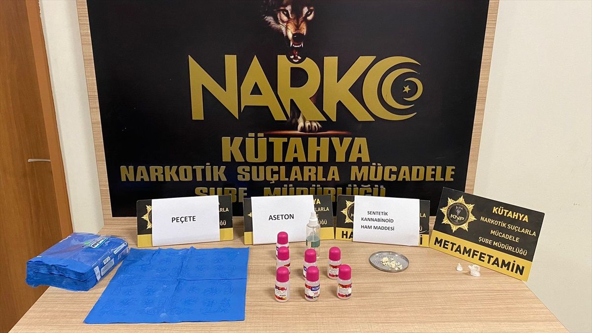 Kütahya\'da Uyuşturucu Ele Geçirildi