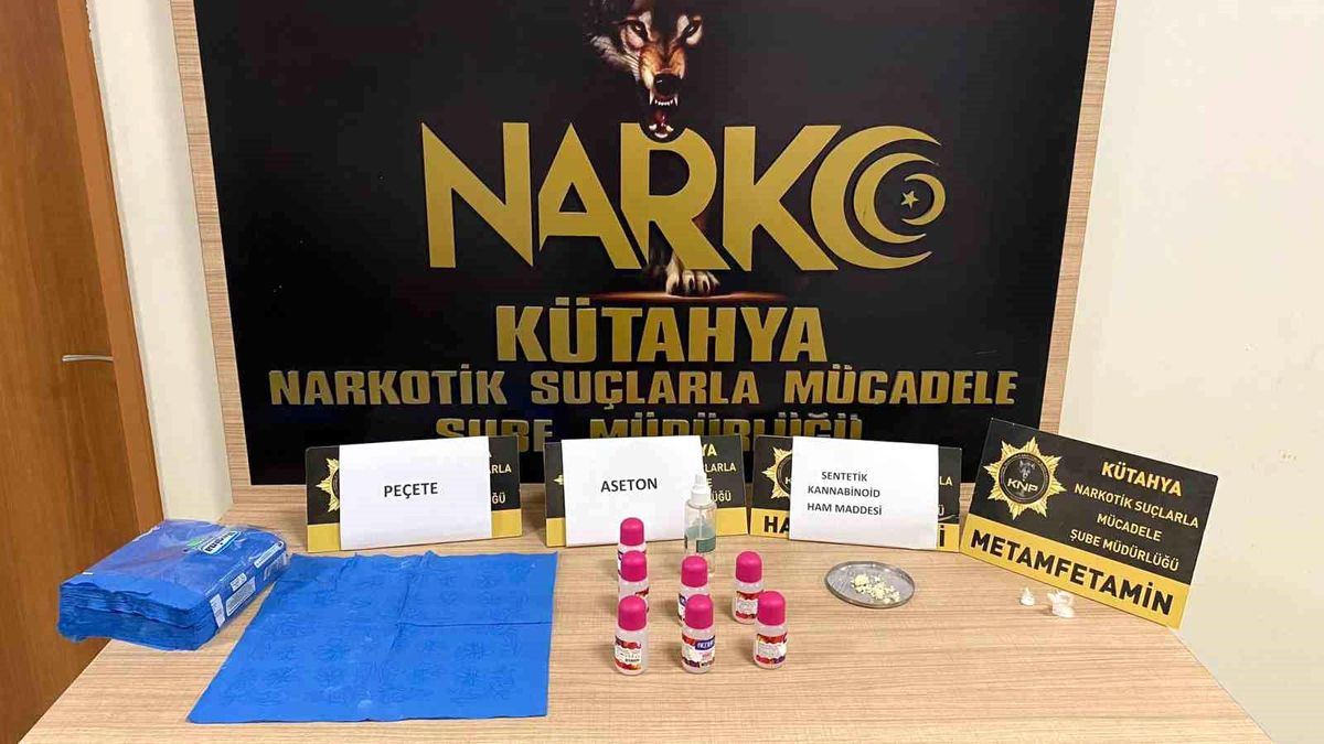 Kütahya\'da Uyuşturucu Operasyonu