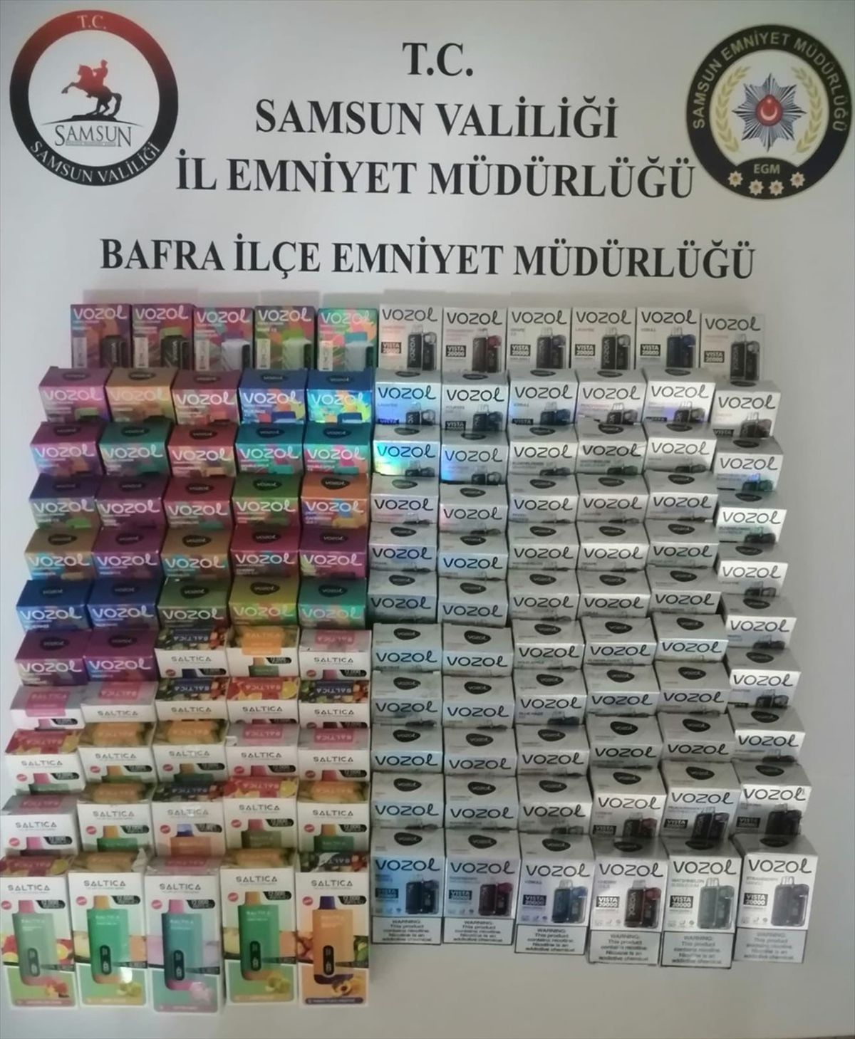 Bafra\'da Kaçakçılık Operasyonu