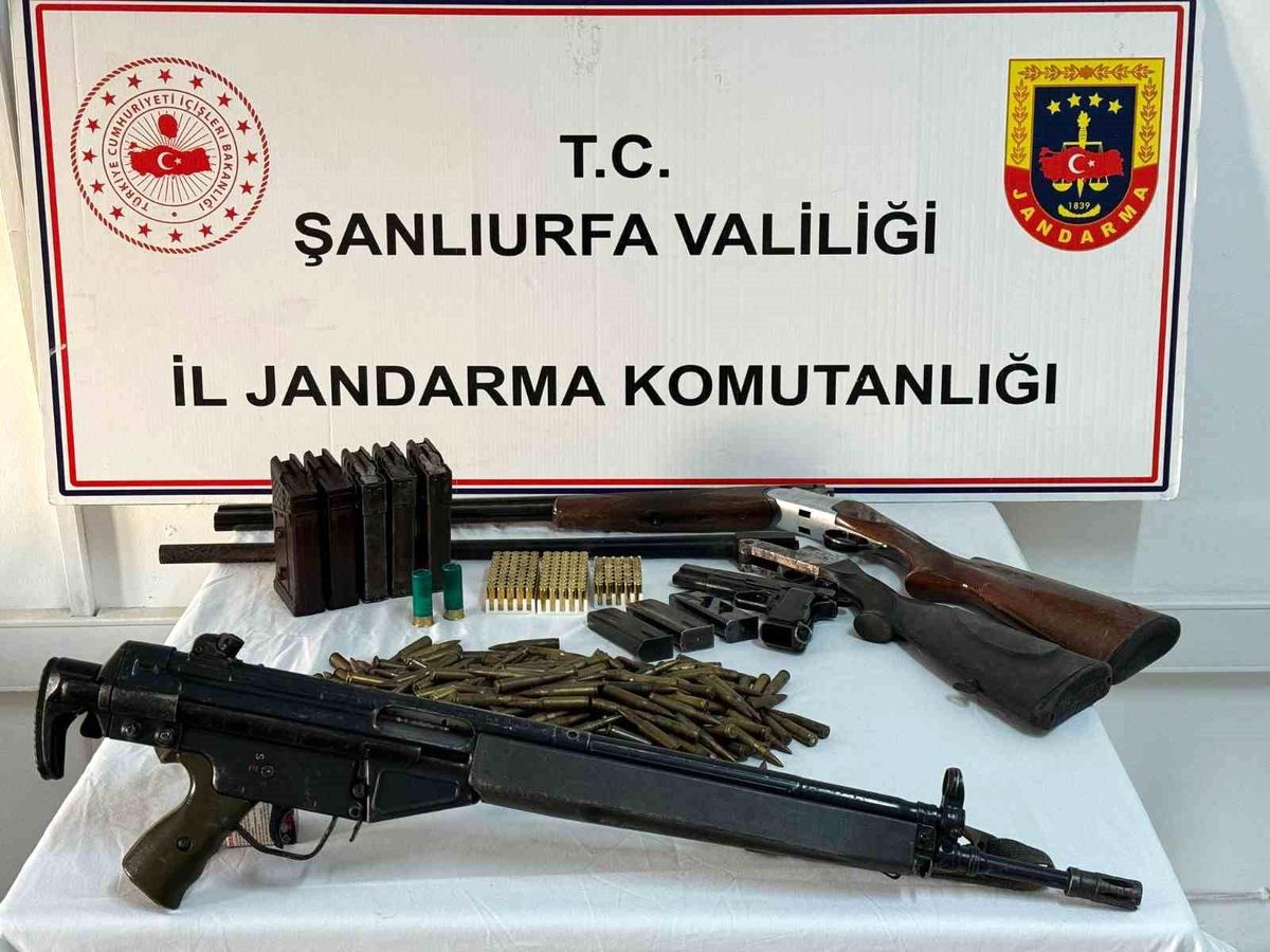 Şanlıurfa\'da Silah Kaçakçılığı Operasyonu