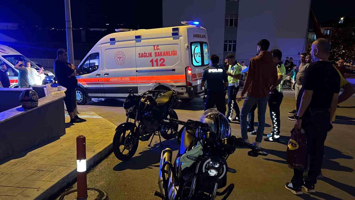 Sinop\'ta Trafik Kazası: 2 Yaralı