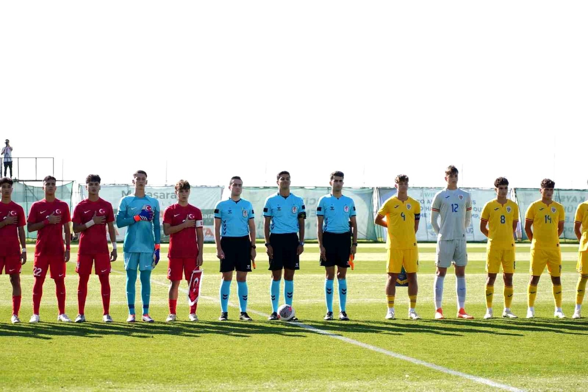 U16 Milli Takımı Romanya\'yı 5-1 Yendi
