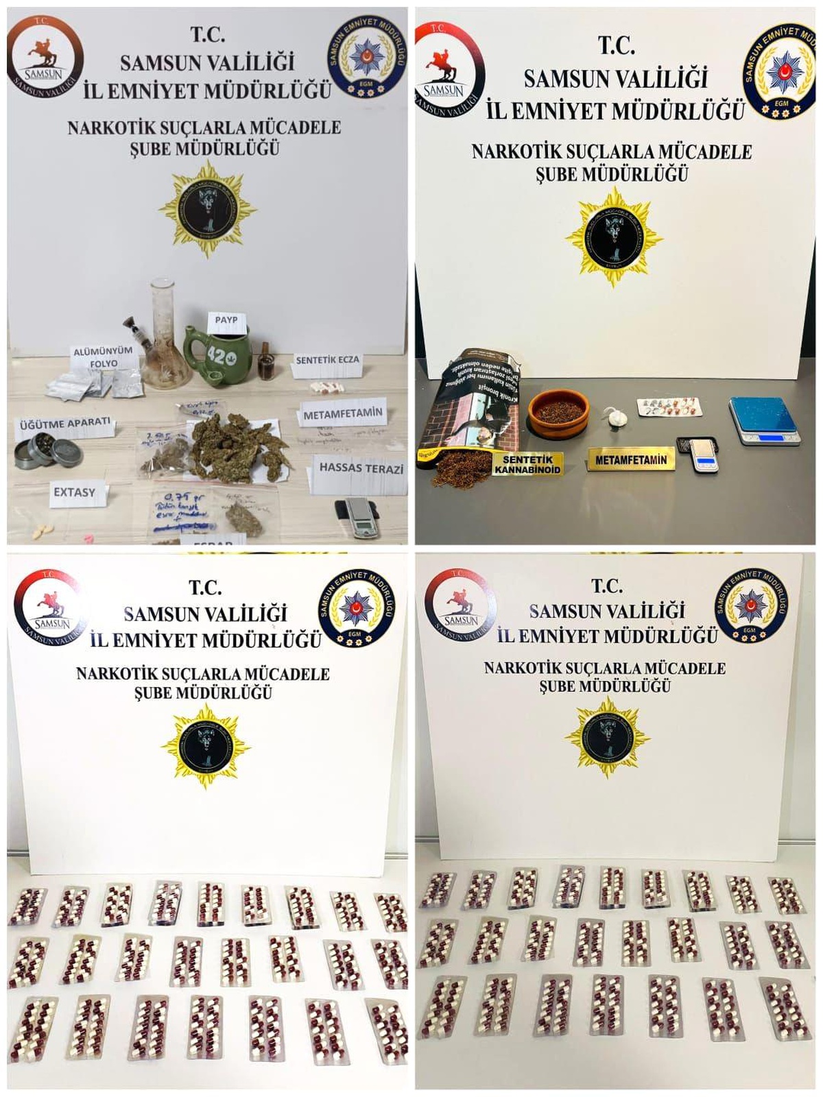 Samsun\'da Uyuşturucu Operasyonu