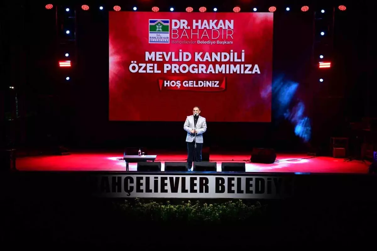 Bahçelievler Belediyesi\'nden Mevlid Kandili Özel Programı