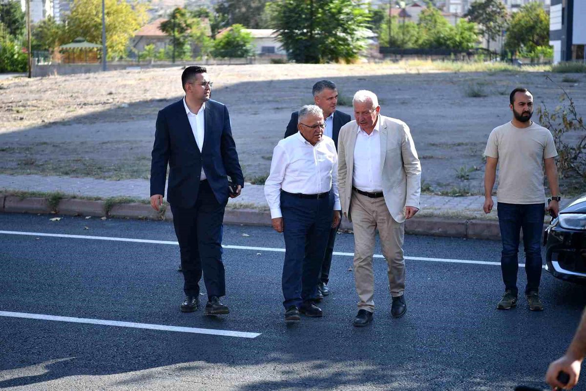 Kayseri\'de Asfalt Yenileme Çalışması