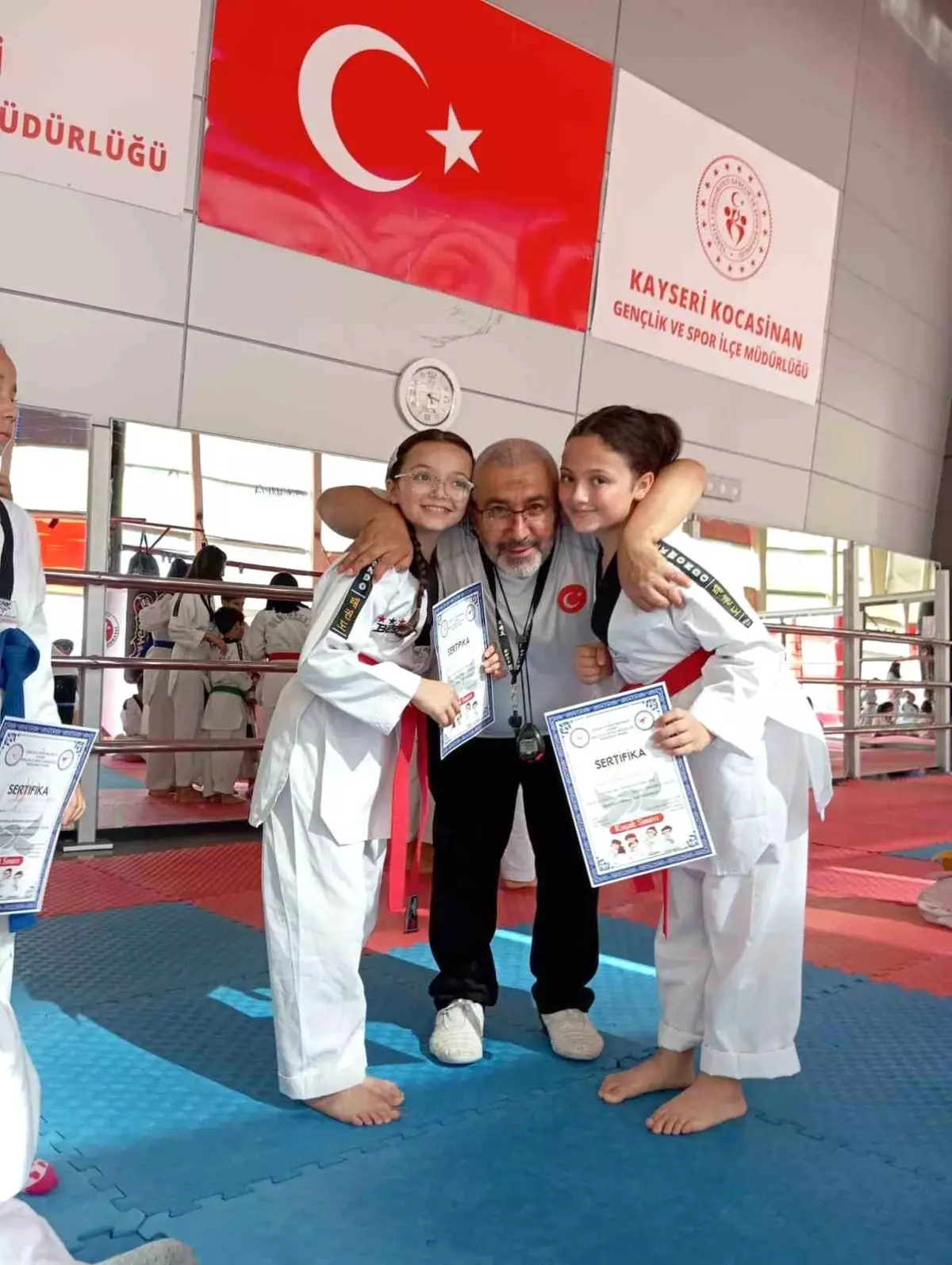 Kayseri\'de Taekwondo Töreni Düzenlendi