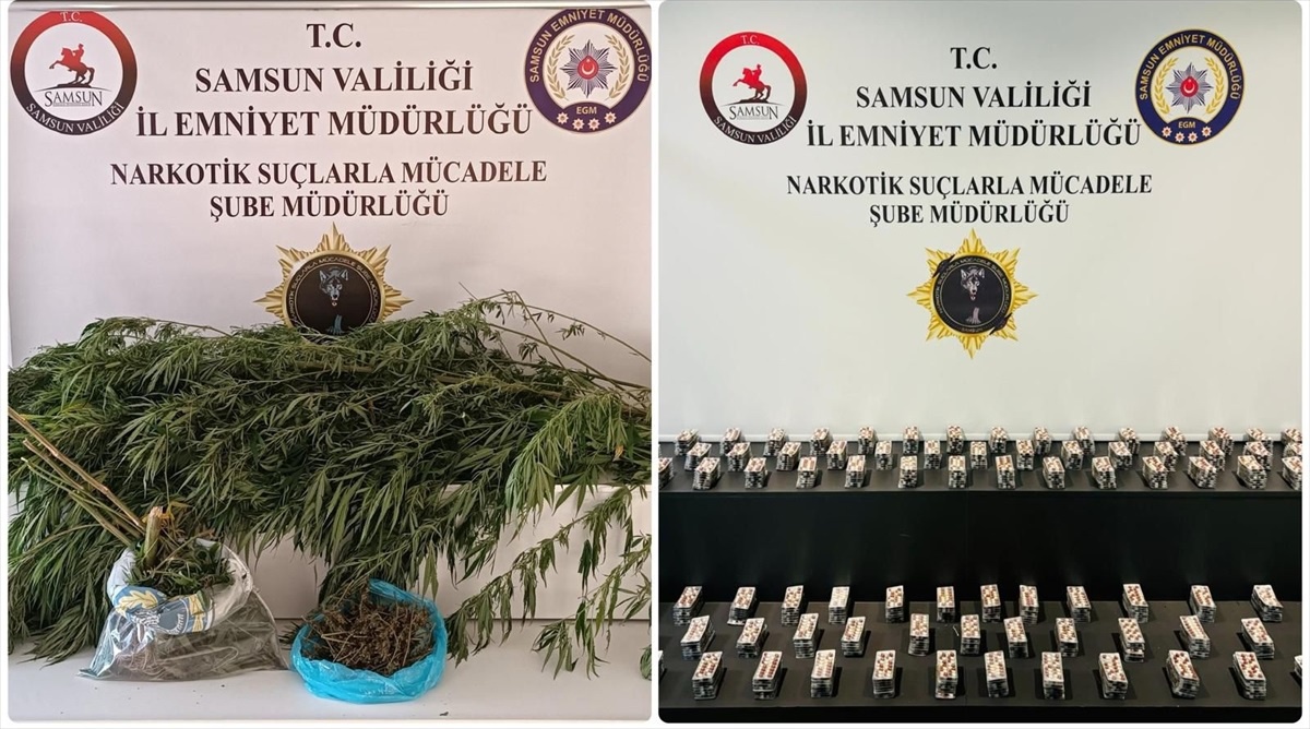 Samsun\'da Uyuşturucu Operasyonu: 3 Gözaltı