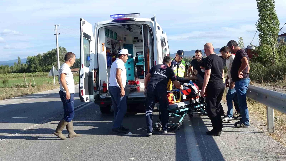 Tavşanlı\'da Trafik Kazası: 1 Yaralı