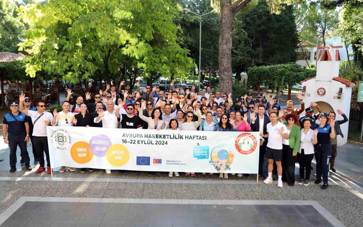 Menteşe\'de Avrupa Hareketlilik Haftası Kutlanıyor