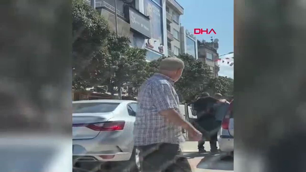 Bursa\'da Yaya ve Sürücü Arasında Kavga
