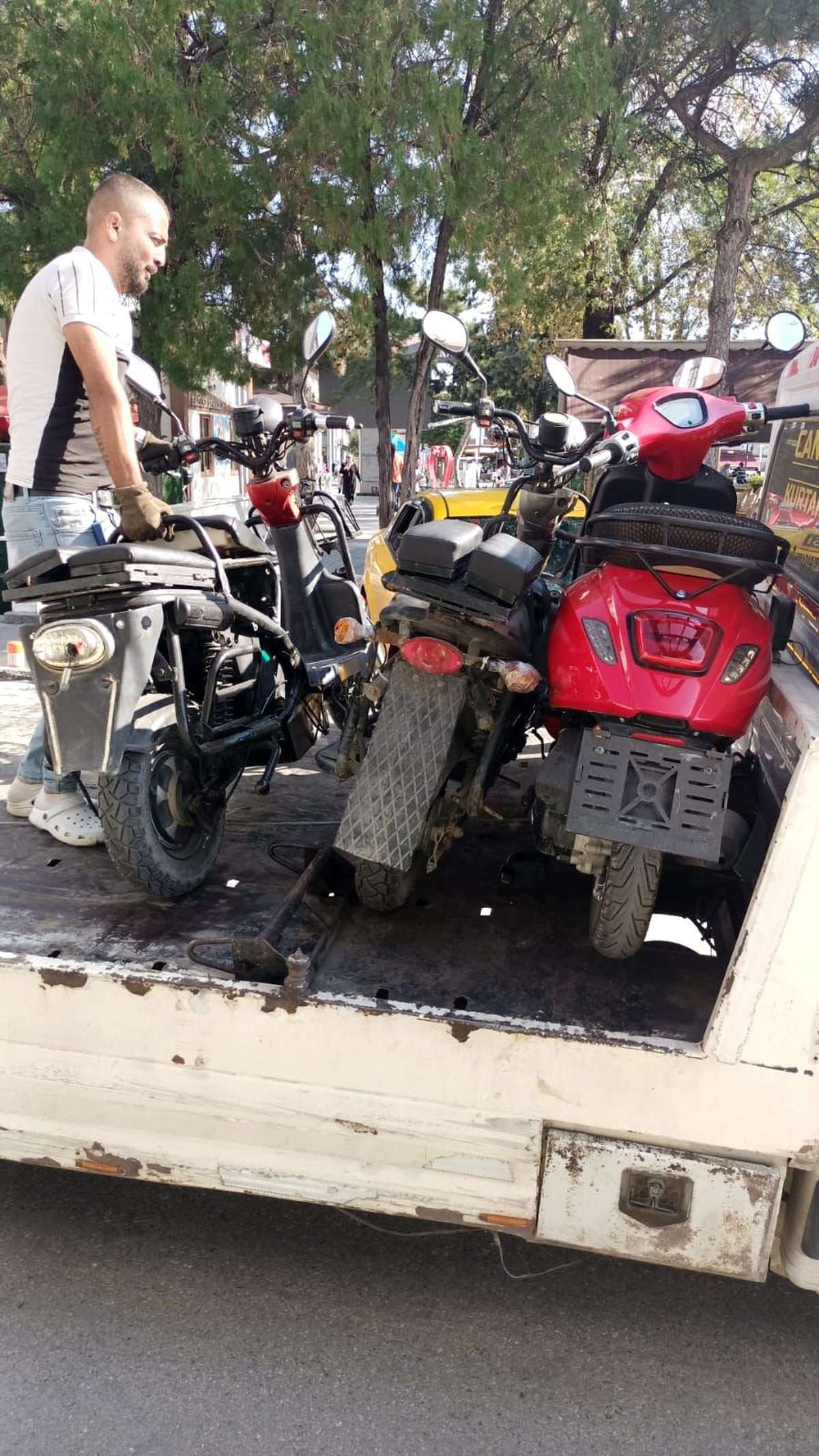 Çorum\'da Kaçak Motosiklet Denetimi