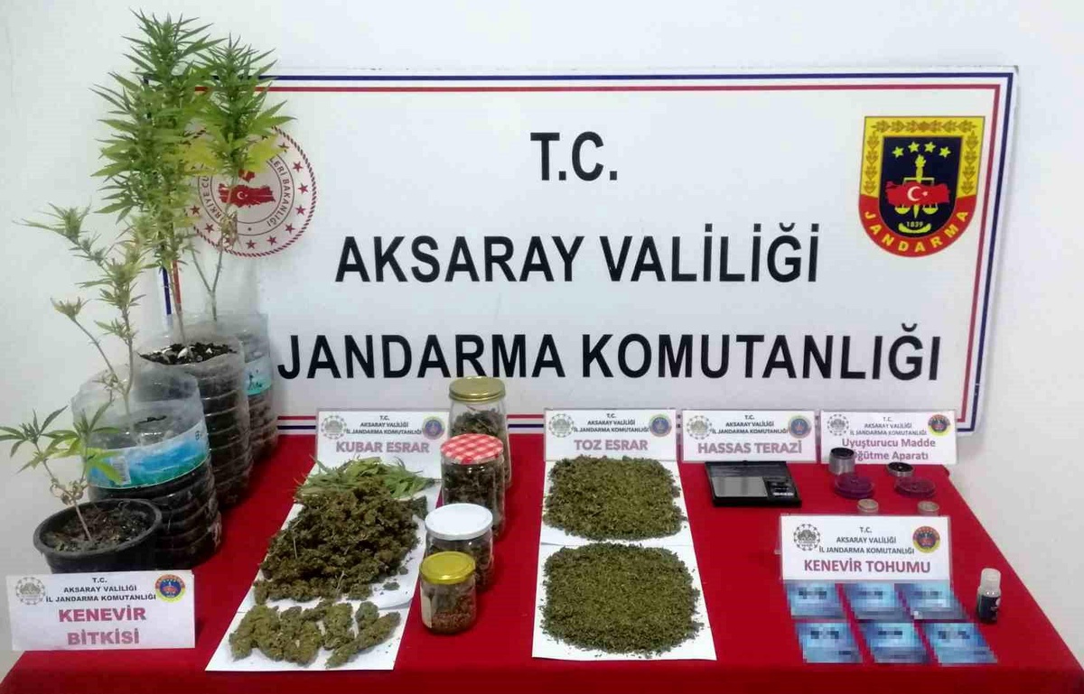 Aksaray\'da Uyuşturucu Operasyonu