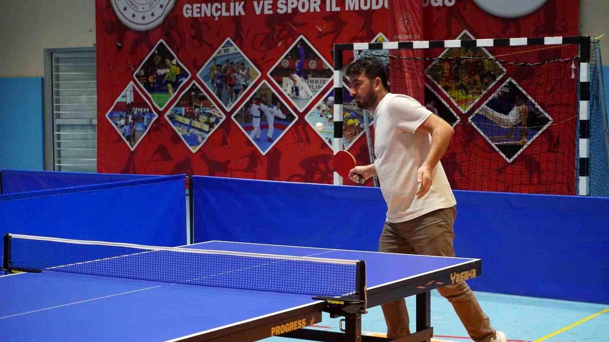 Masa Tenisi Müsabakalarında Şampiyon Afyonkarahisar Müftülüğü