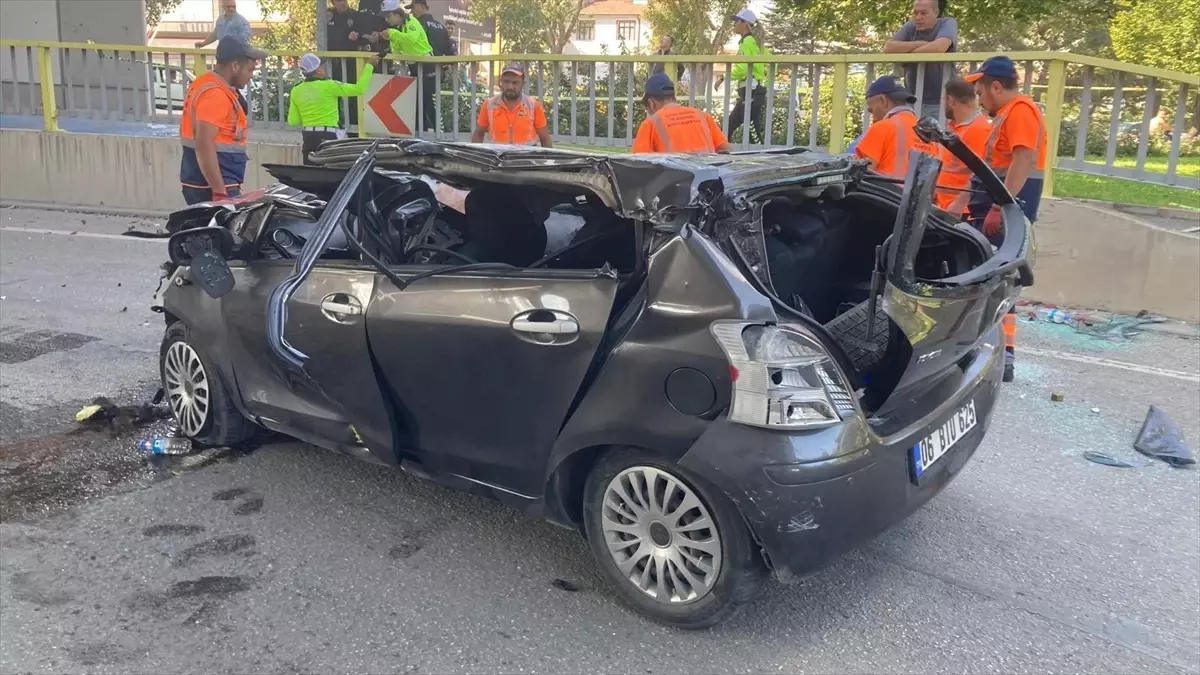 Köprüden Düşen Araçta Sürücü Hayatını Kaybetti