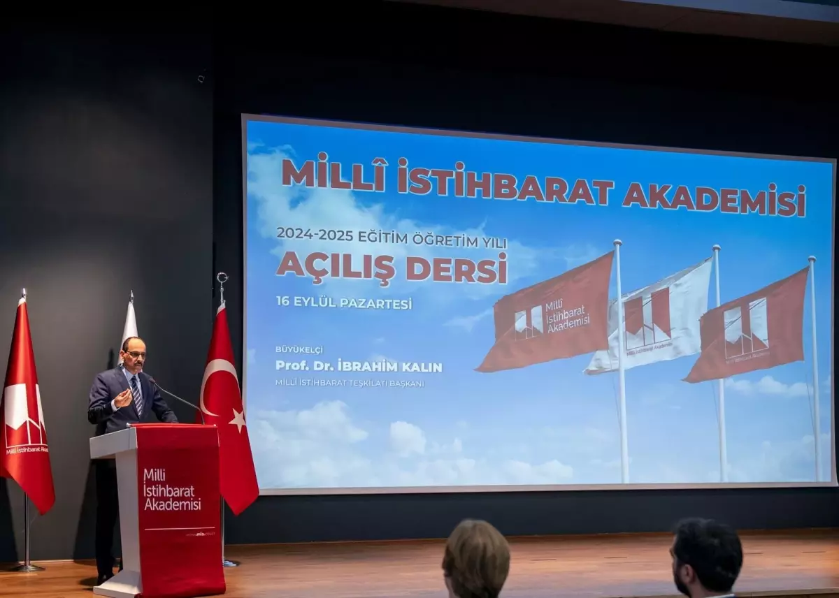 MİT\'ten Yeni İstihbarat Akademisi