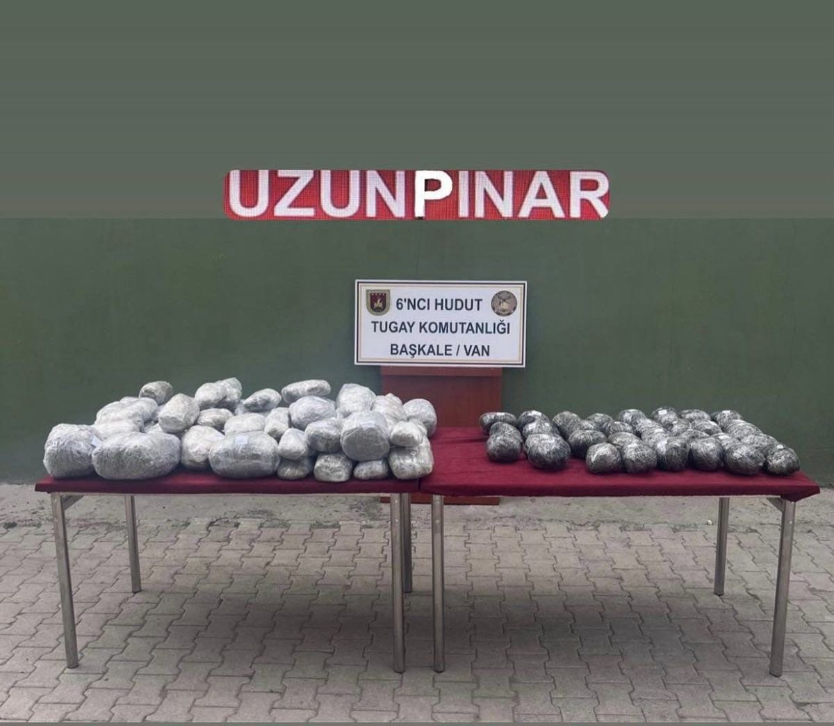 Van\'da 57 Kilo Uyuşturucu Ele Ge geçirildi