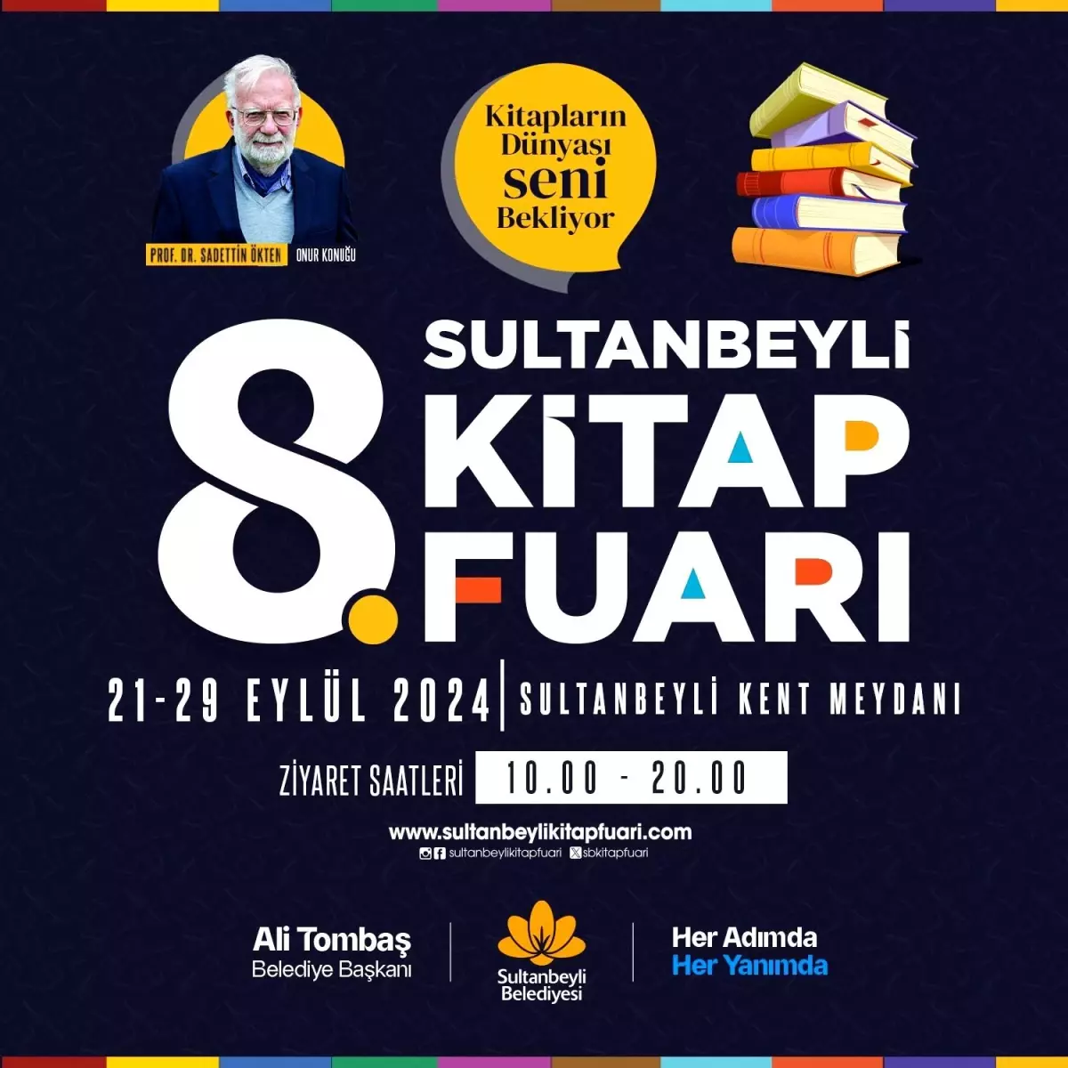 8. Sultanbeyli Kitap Fuarı Başlıyor