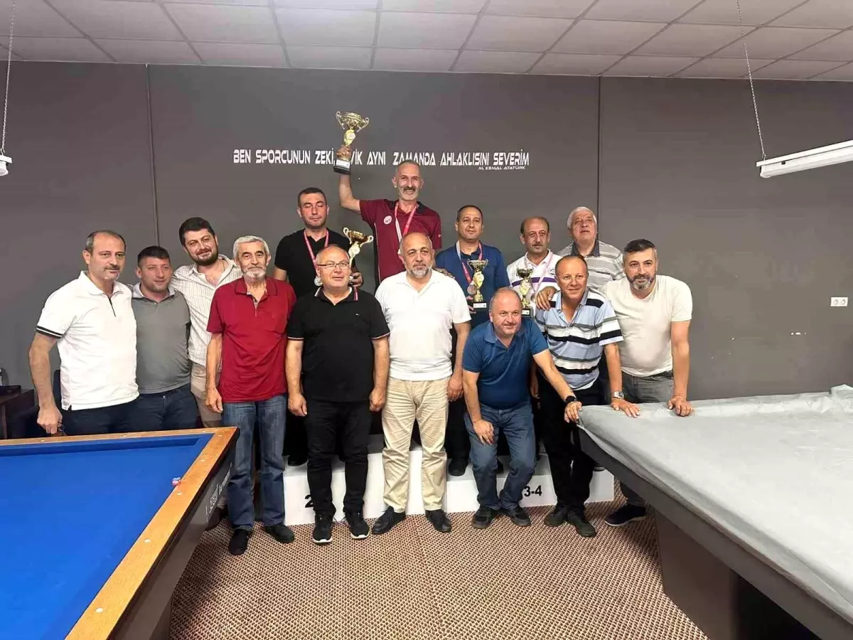 Afyonkarahisar Bilardo Şampiyonu Temirkaya