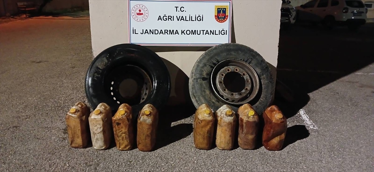 Ağrı\'da Uyuşturucu Baskını: 117 Kilogram Ele Geçirildi