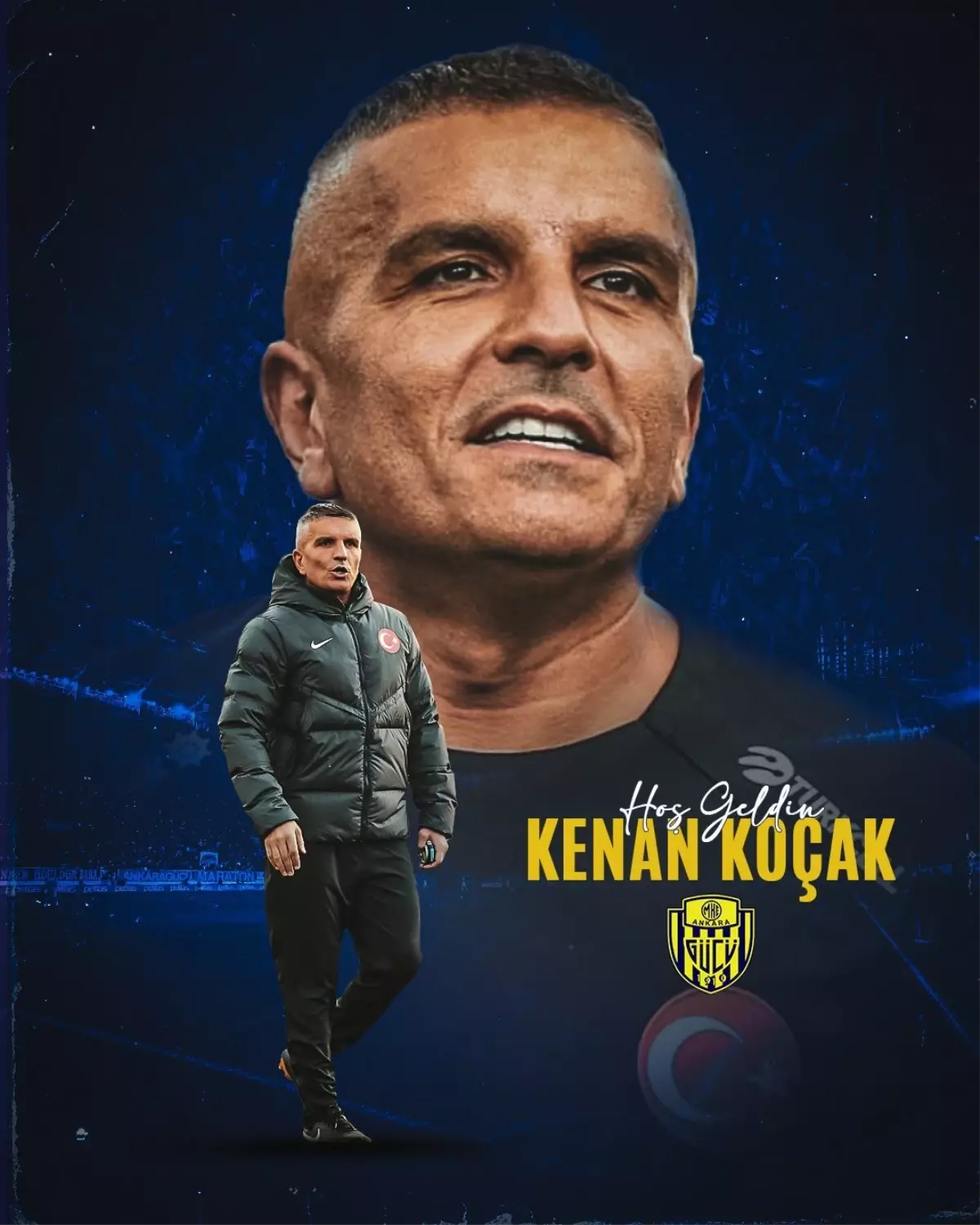 Ankaragücü\'nün Yeni Teknik Direktörü: Kenan Koçak