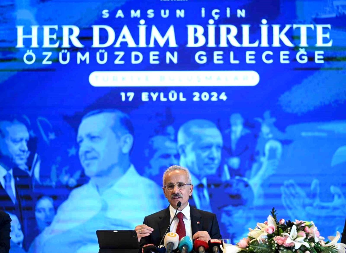 Bakan Uraloğlu: Samsun-Sarp Hızlı Tren Hattının 300 Kilometresi Tünel Olacak