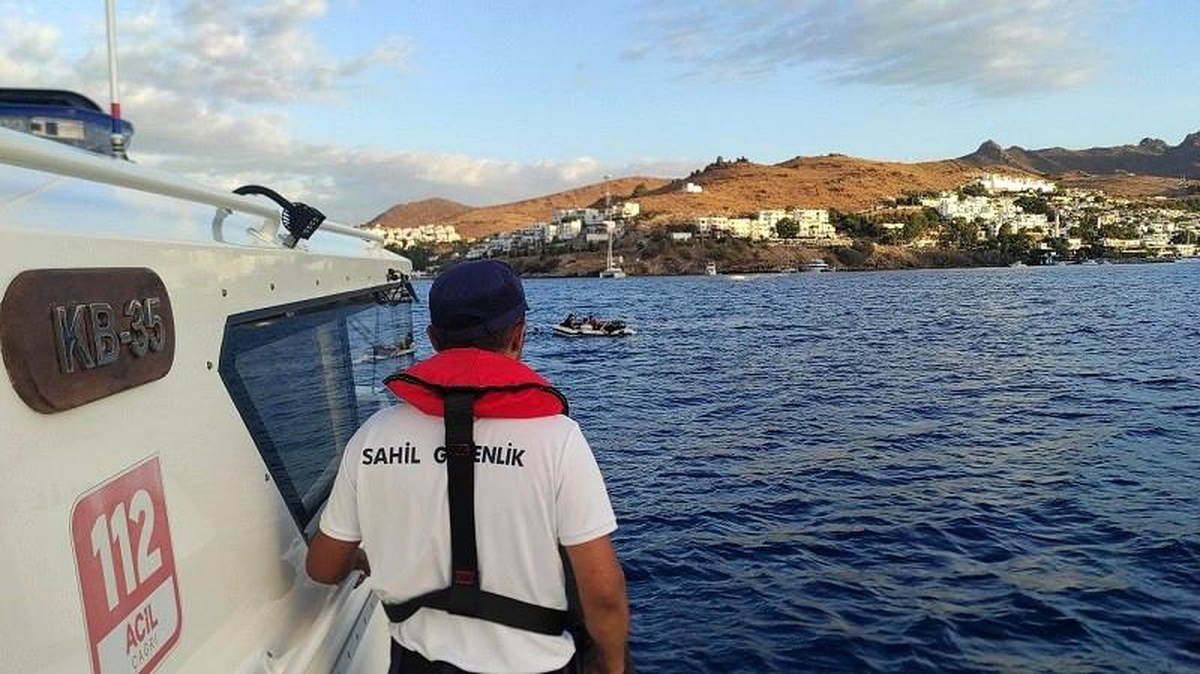 Bodrum\'da 7 Göçmen Yakalandı