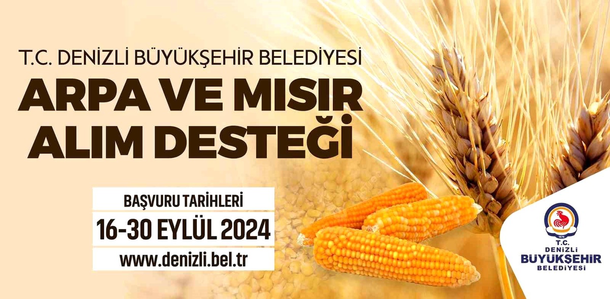 Denizli Büyükşehir Belediyesi\'nden Çiftçilere Destek Projesi