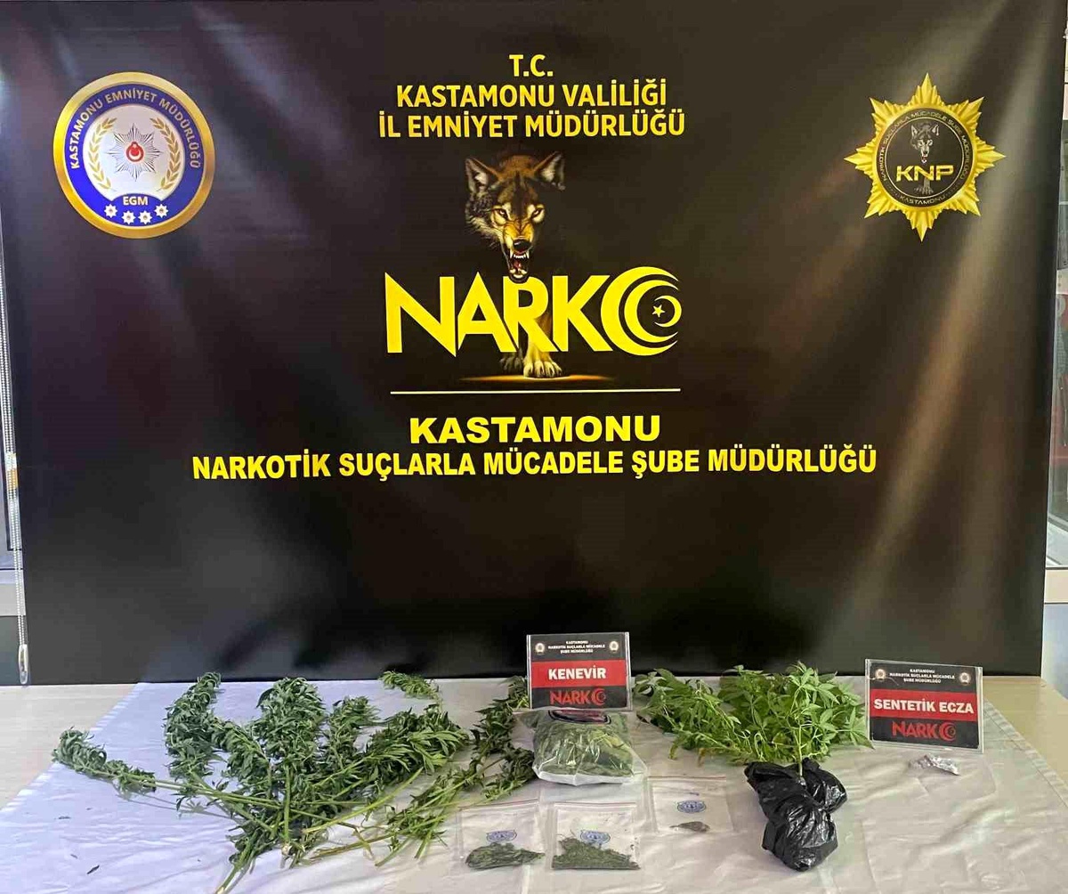 Kastamonu\'da Uyuşturucu Operasyonu