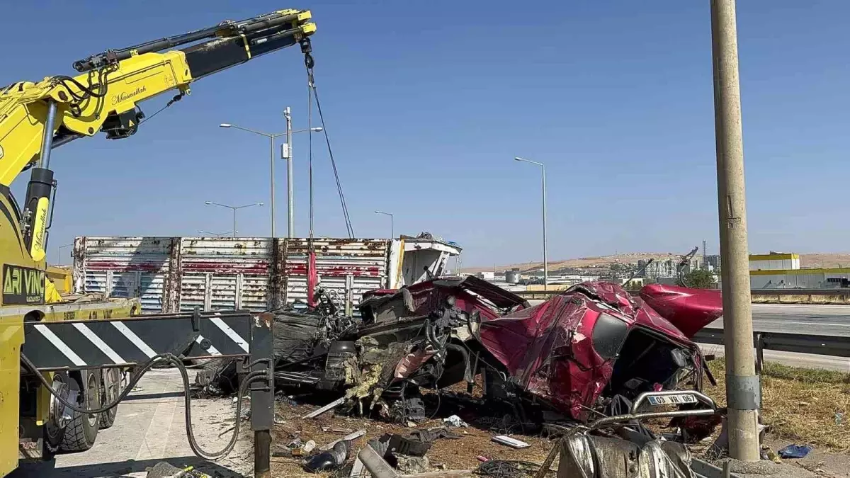 Gaziantep\'te Tır Kazası: 1 Yaralı