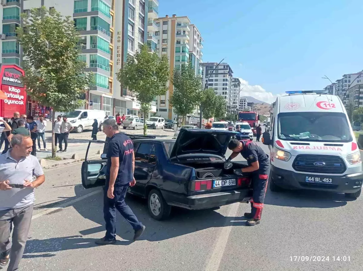 Malatya\'da İki Trafik Kazası: 4 Yaralı