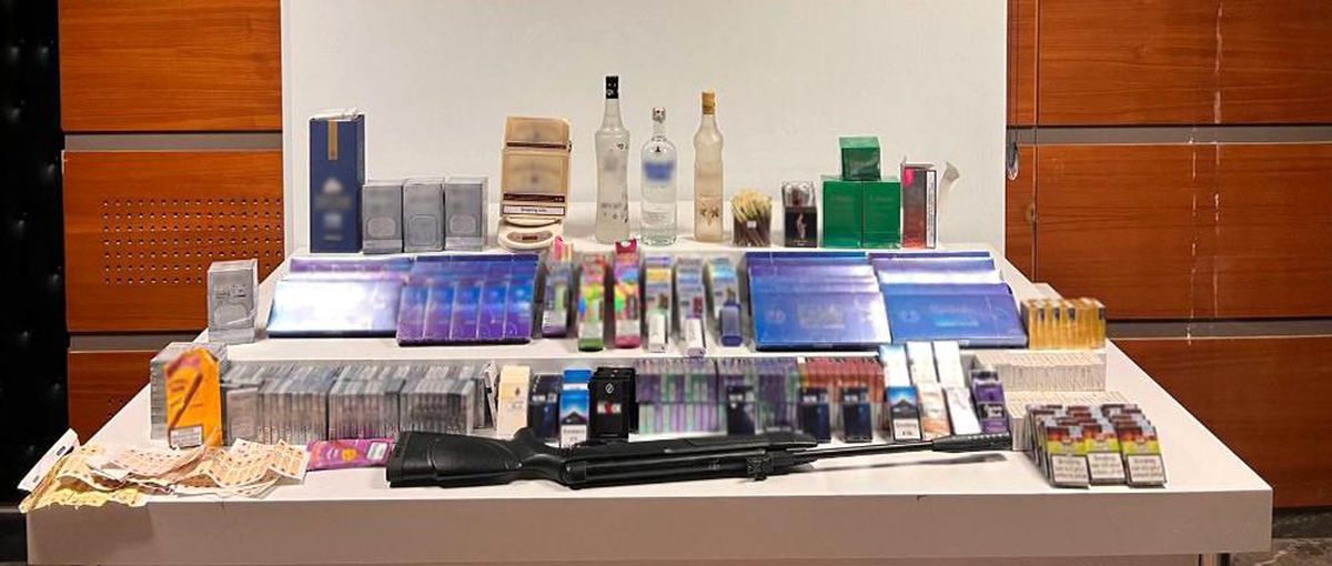 Maltepe\'de Kaçak Sigara ve Alkol Operasyonu