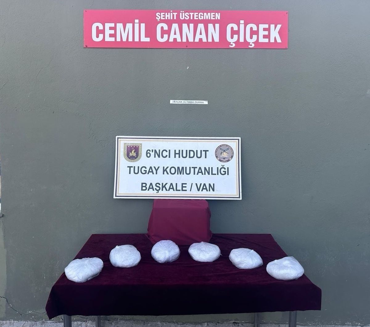 Van\'da Yasa Dışı Geçiş ve Uyuşturucu Yakalandı