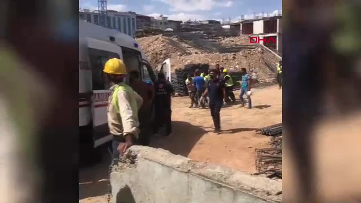 Siirt\'te İnşaatta Çalışanlar Yaralandı