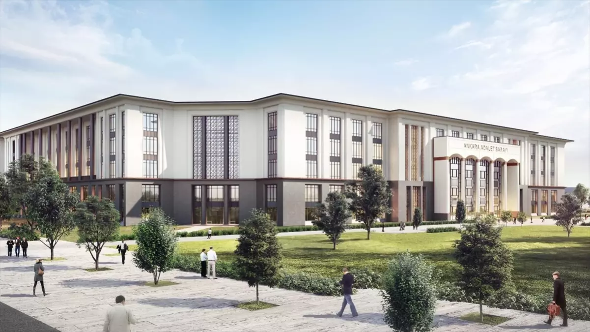 Yeni Ankara Adalet Sarayı\'nın Temeli Atılıyor