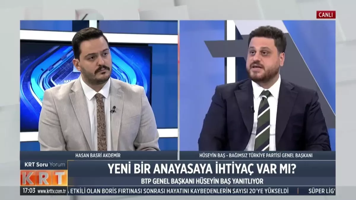 Hüseyin Baş\'tan Anayasa Yorumu