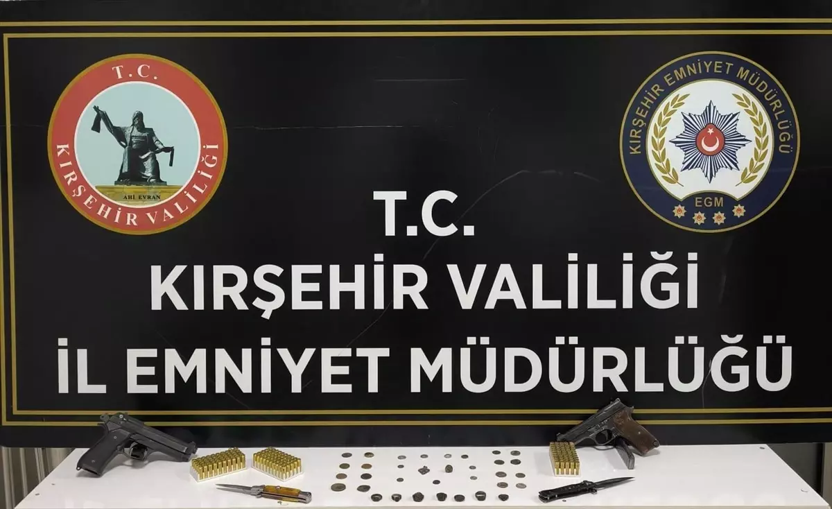 Kırşehir\'de Tarihi Eser Kaçakçılığı