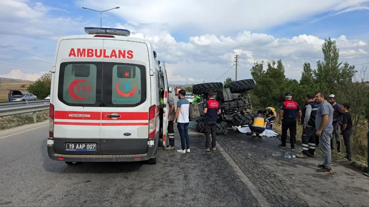 Traktör Devrildi: Genç Sürücü Hayatını Kaybetti