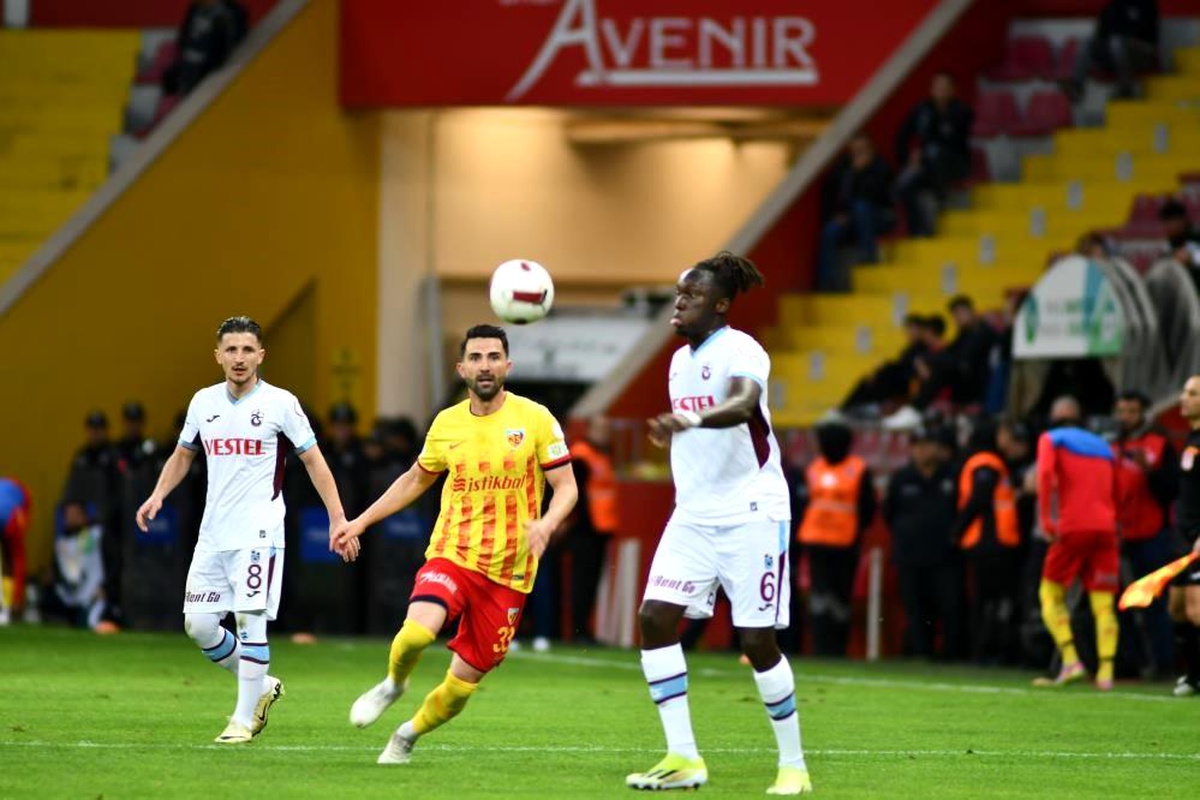 Trabzonspor - Kayserispor Maçı Ekstra Zorlukta