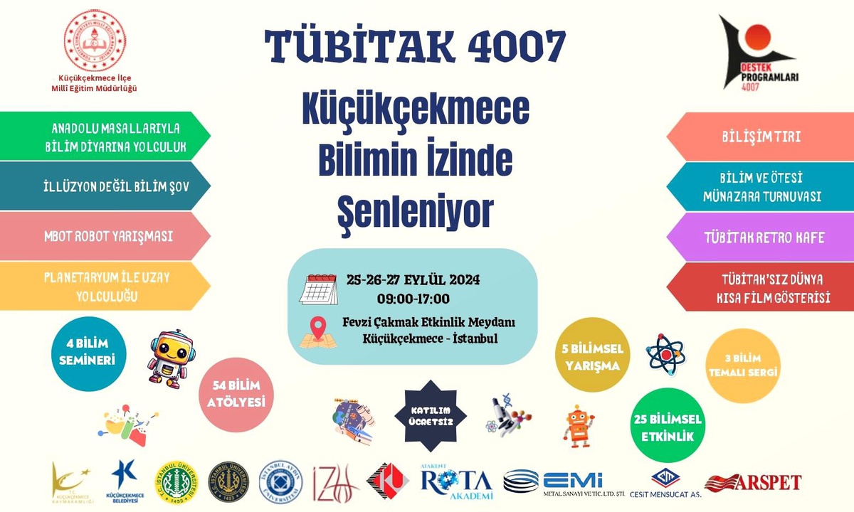 Küçükçekmece Bilim Şenlikleri 2024\'te Kapılarını Açıyor