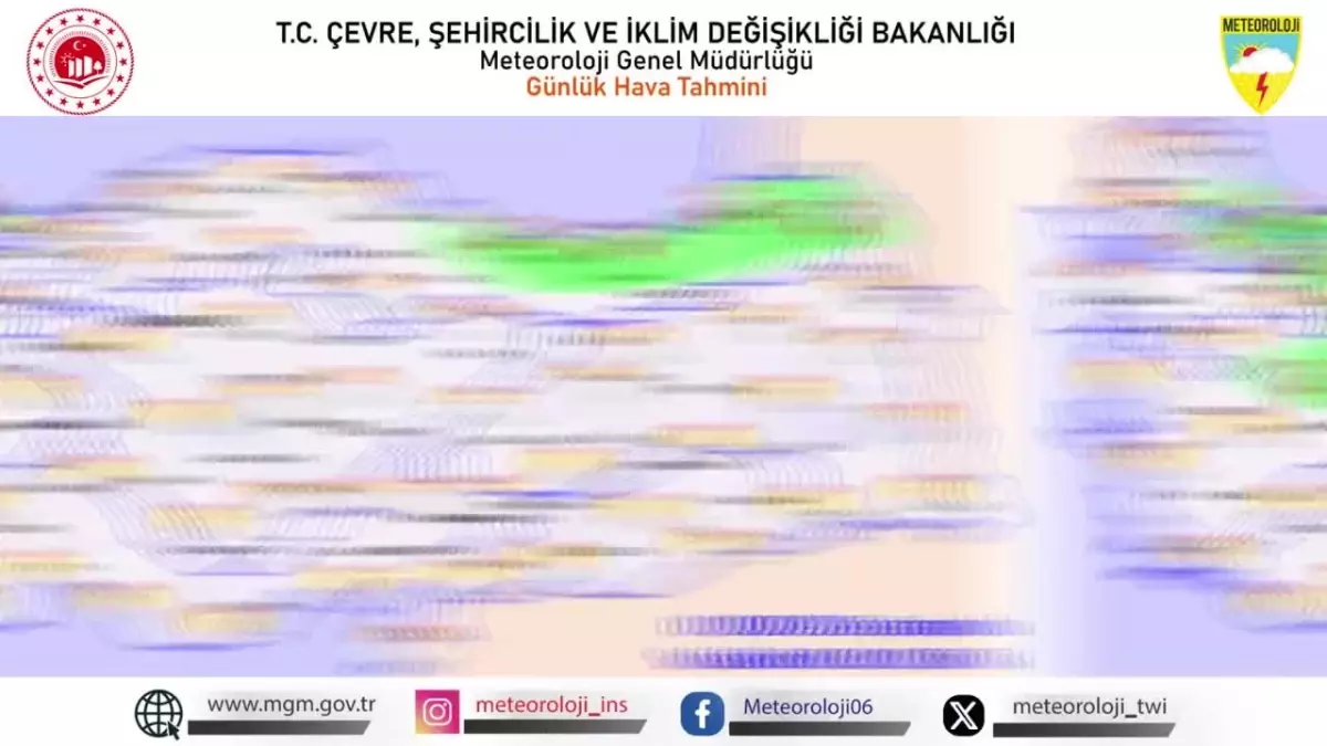 8 İlde Sağanak Yağış Bekleniyor