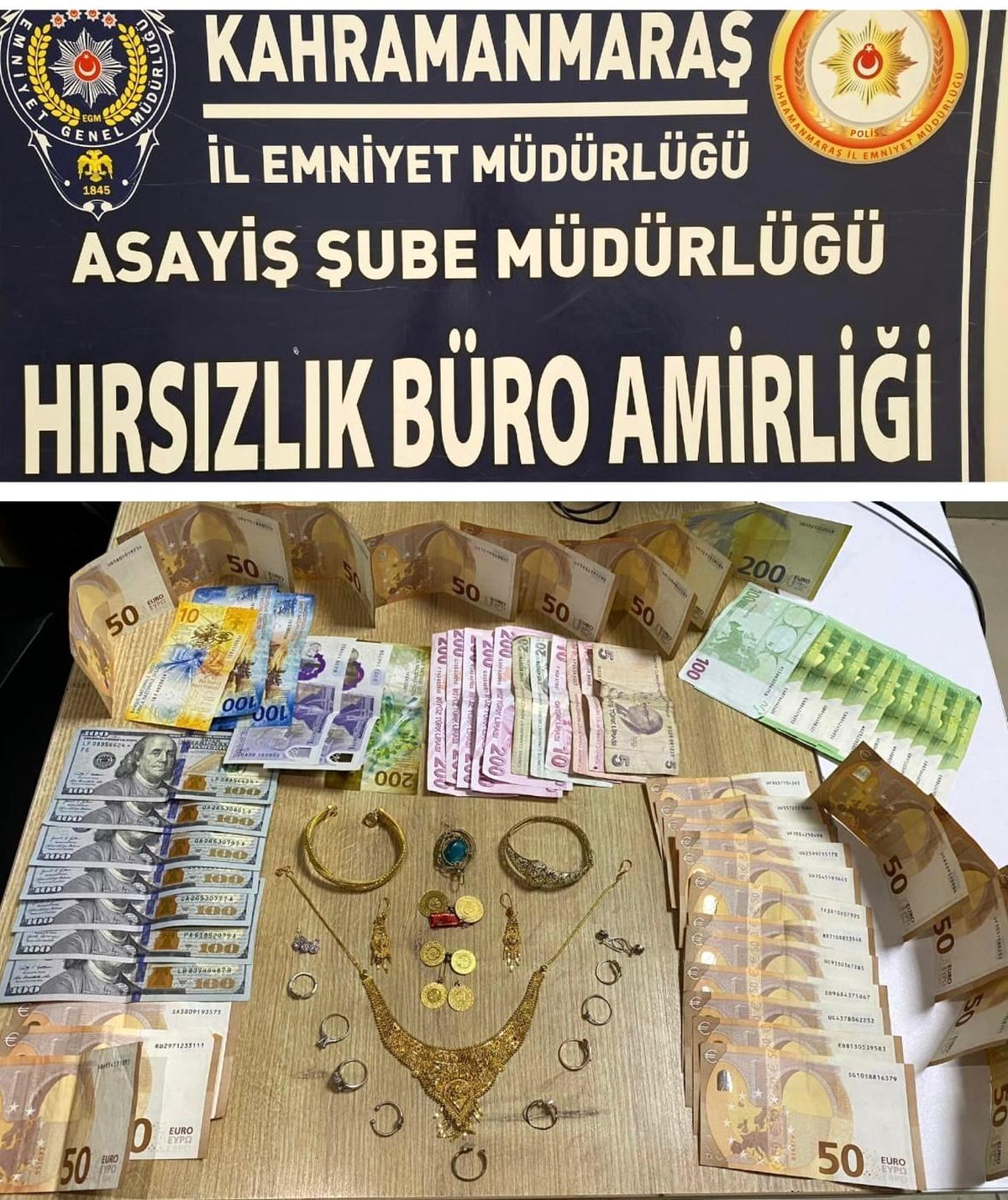 Kahramanmaraş\'ta Hırsızlık Operasyonu